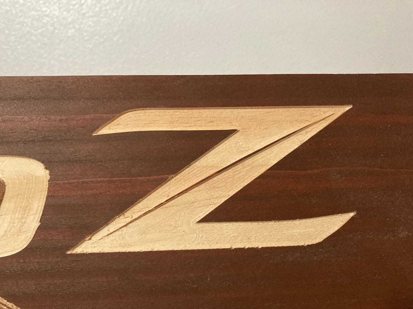 Nissan 370Z Wood Wall Sign | 08-20 Nissan Z34 Line Drawing for the Garage not 350Z
